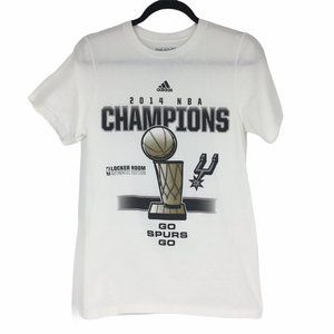 Adidas Spurs 2014 NBA Championship Go-To Tee Shirt